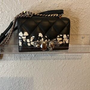 Alexander McQueen "Mini Jeweled Satchel" Cross body bag